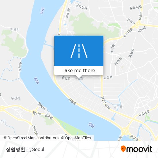 장월평천교 map