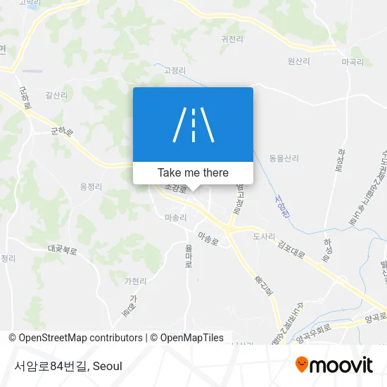 서암로84번길 map