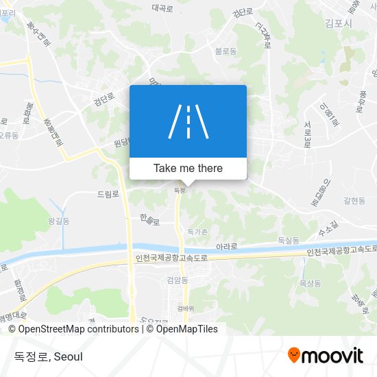 독정로 map
