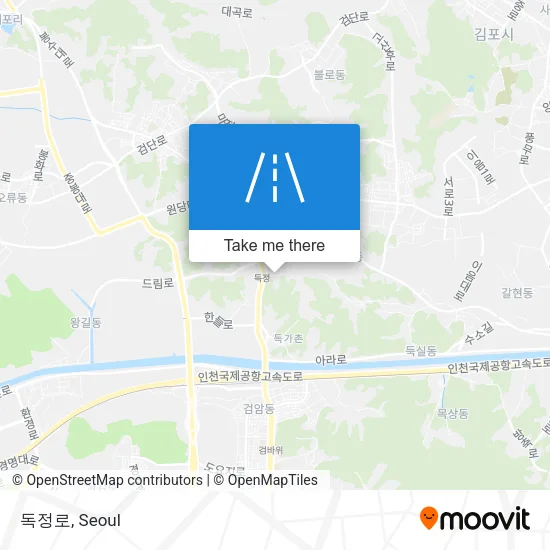 독정로 map
