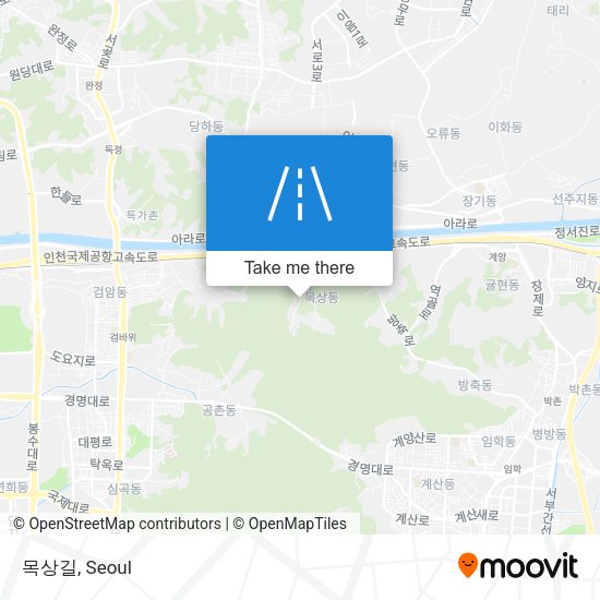 목상길 map
