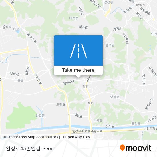 완정로45번안길 map