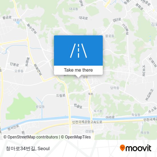 청마로34번길 map