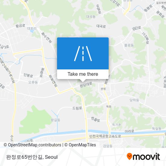 완정로65번안길 map