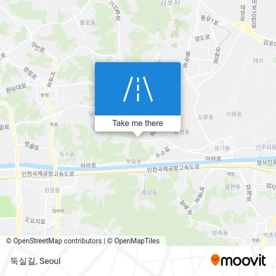 둑실길 map