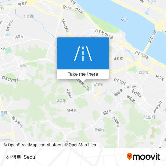 산책로 map