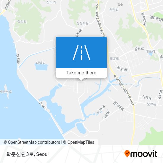 학운산단3로 map