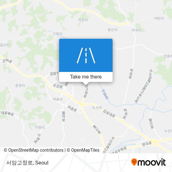 서암고정로 map