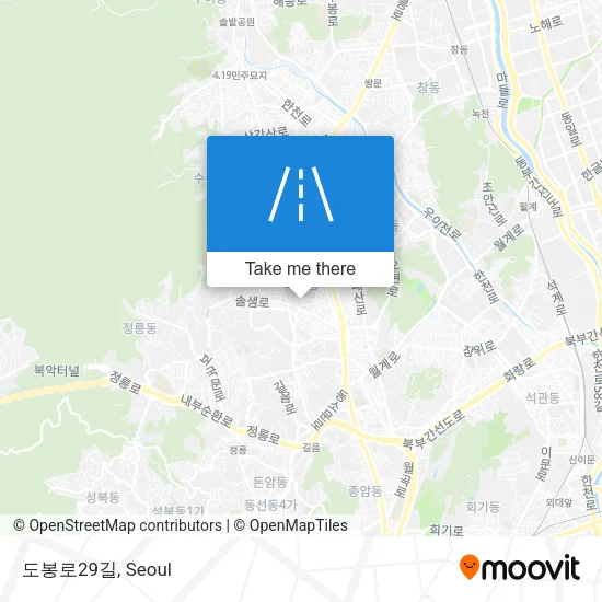 도봉로29길 map
