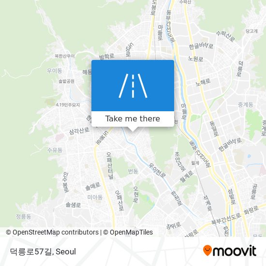 덕릉로57길 map