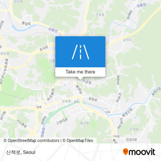 산책로 map