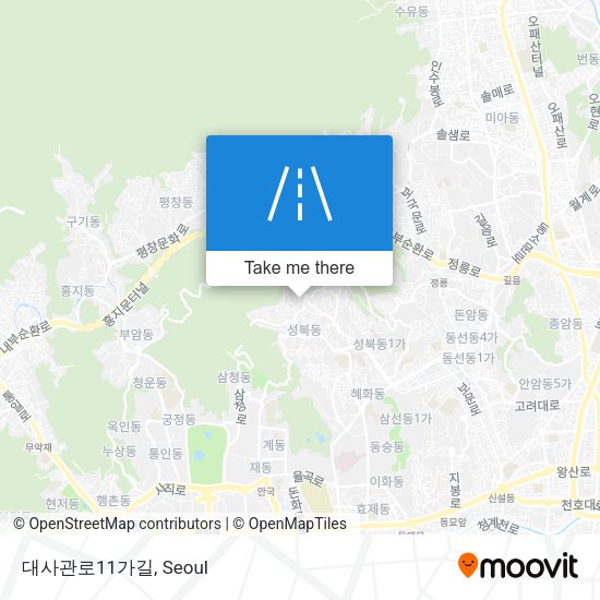 대사관로11가길 map