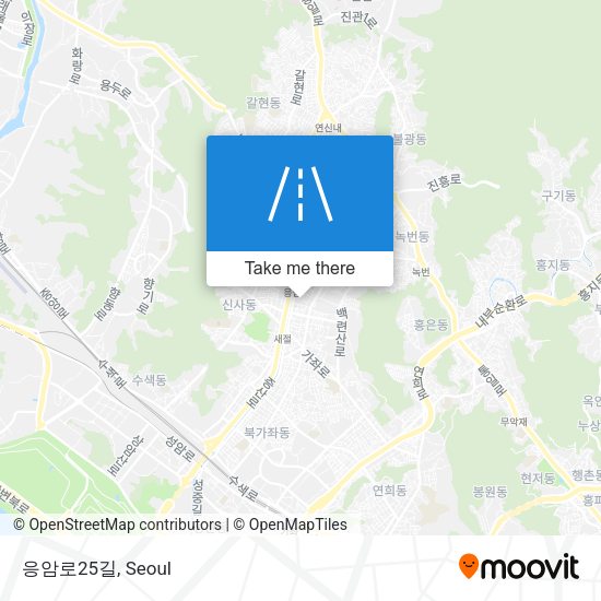 응암로25길 map