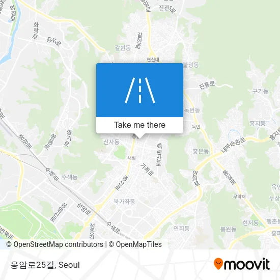 응암로25길 map