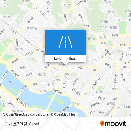 연세로7안길 map