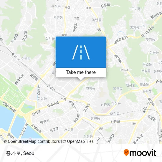 증가로 map