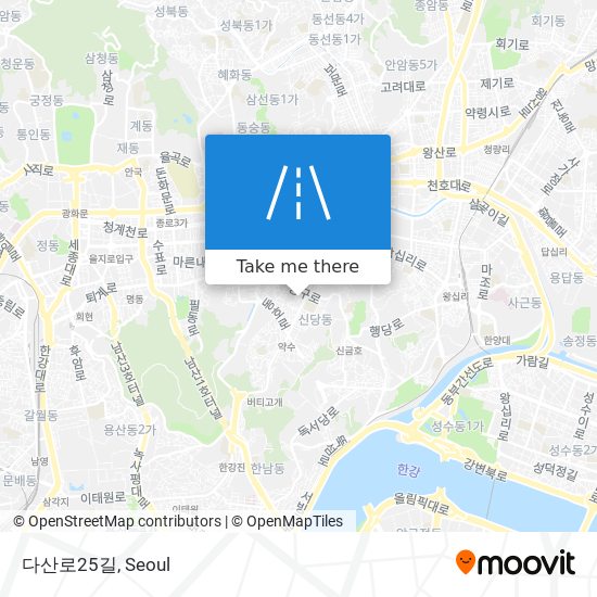 다산로25길 map