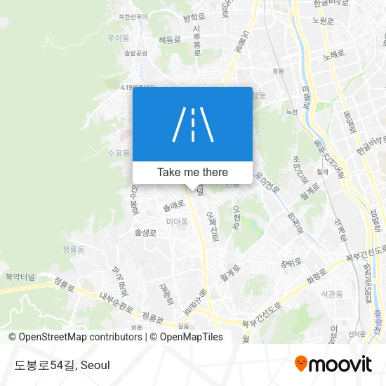 도봉로54길 map