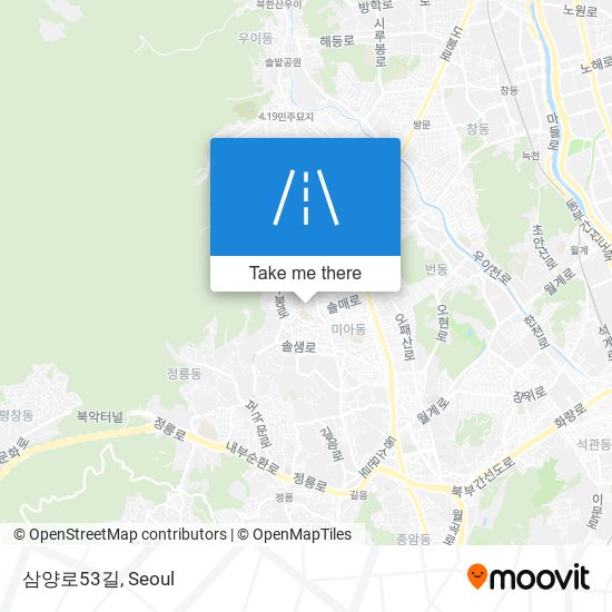 삼양로53길 map