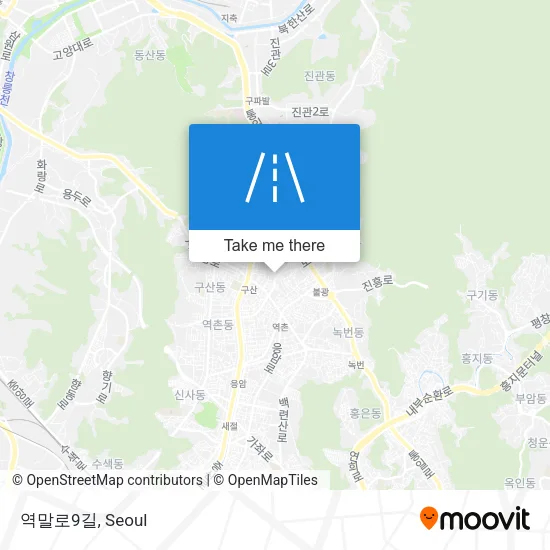 역말로9길 map