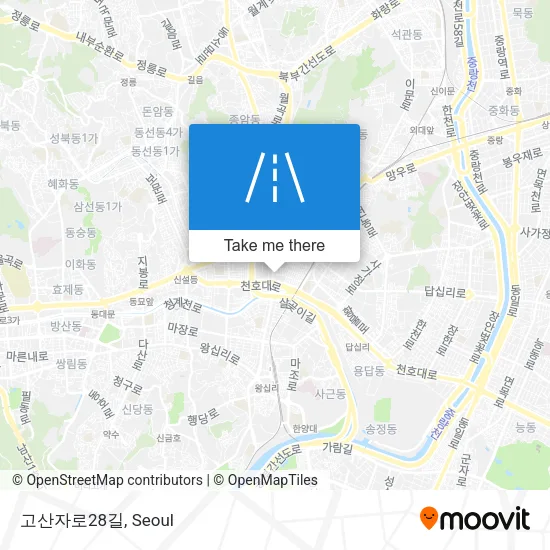 고산자로28길 map