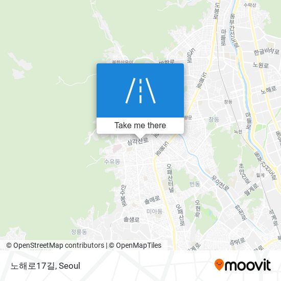 노해로17길 map