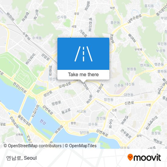 연남로 map
