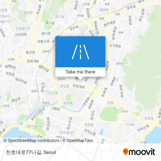 천호대로77나길 map