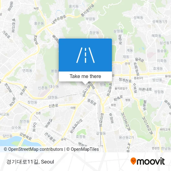경기대로11길 map