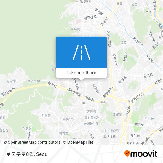 보국문로8길 map