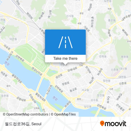 월드컵로36길 map