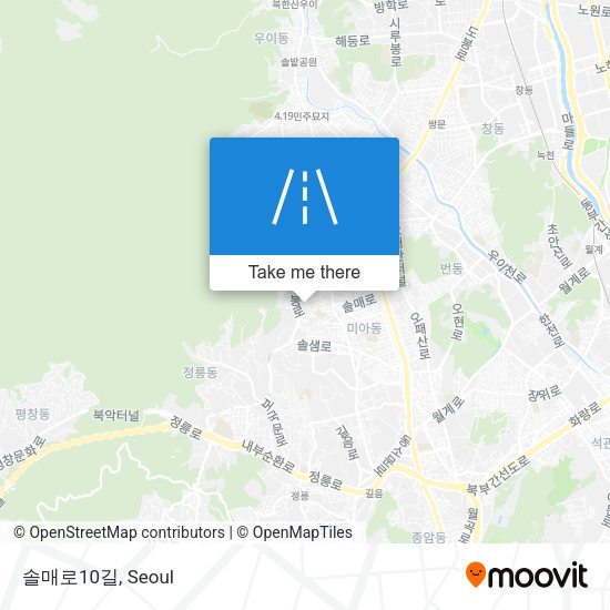 솔매로10길 map