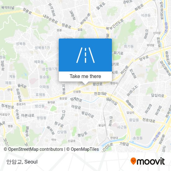 안암교 map
