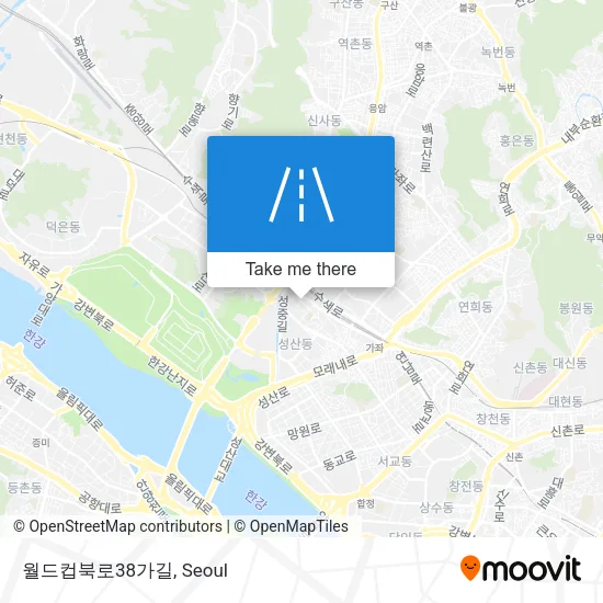 월드컵북로38가길 map