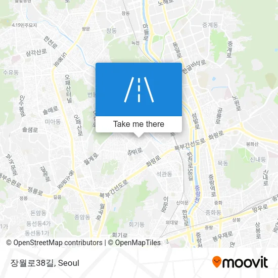장월로38길 map