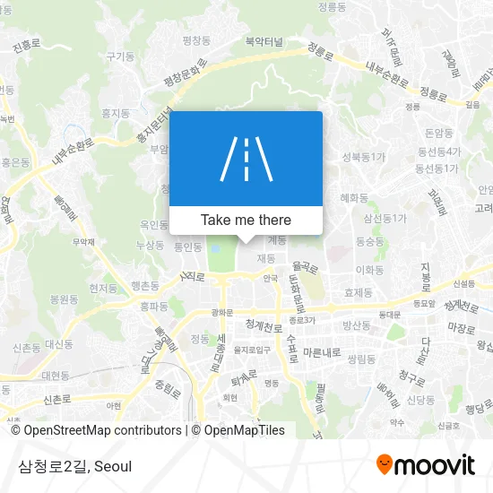 삼청로2길 map