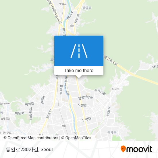 동일로230가길 map