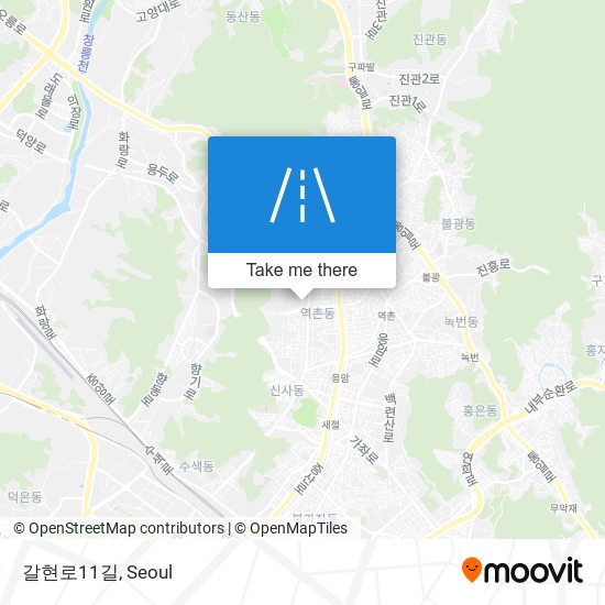 갈현로11길 map