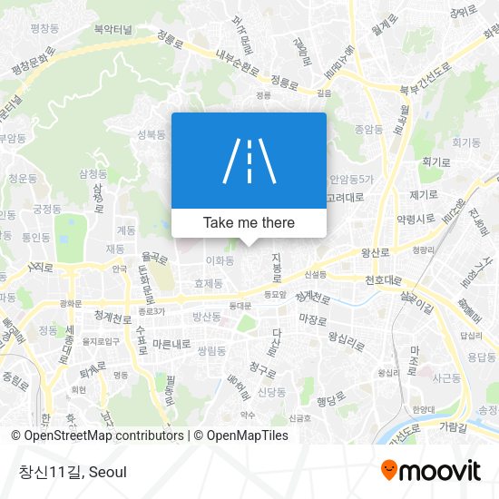 창신11길 map