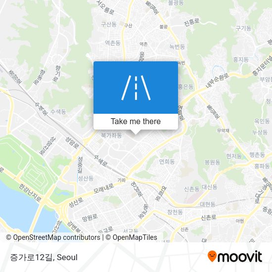 증가로12길 map