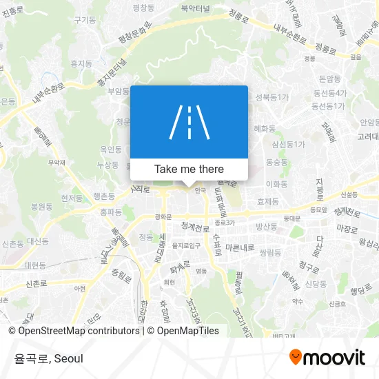 율곡로 map