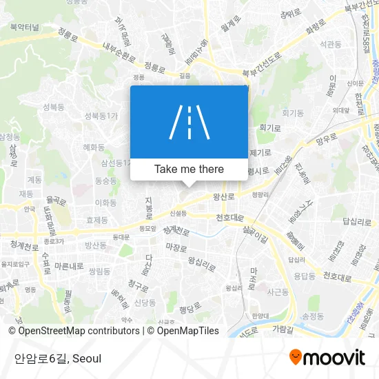 안암로6길 map