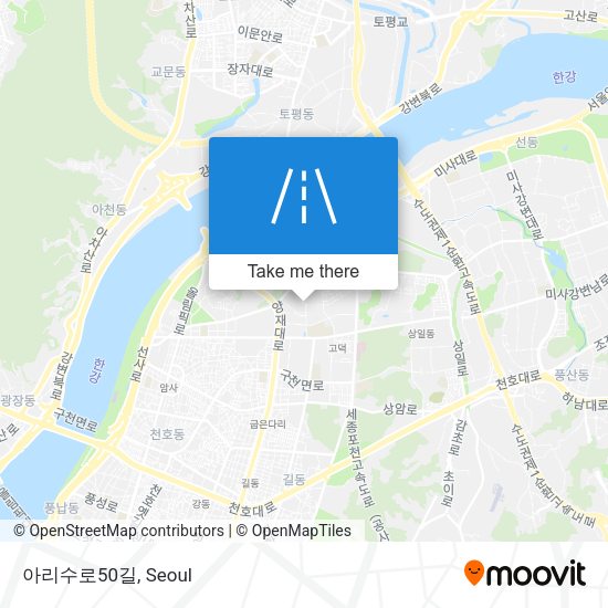 아리수로50길 map