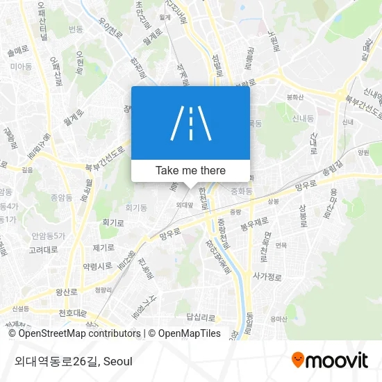 외대역동로26길 map