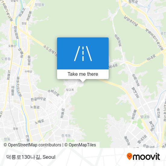 덕릉로130나길 map