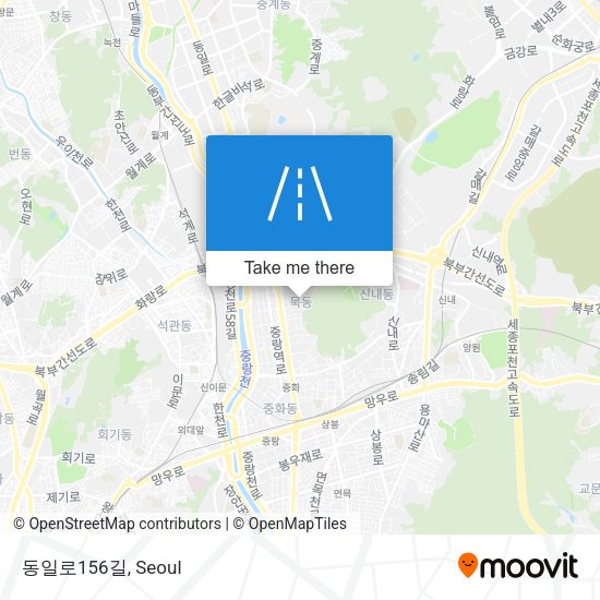 동일로156길 map