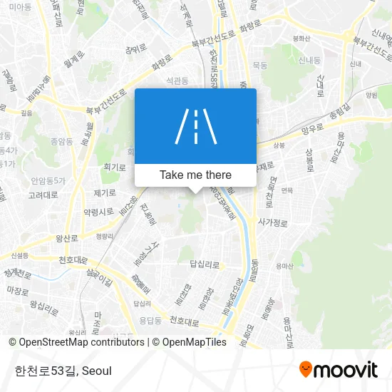 한천로53길 map