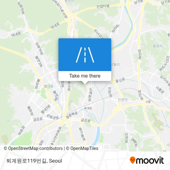 퇴계원로119번길 map