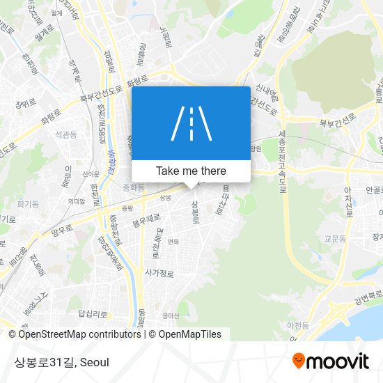 상봉로31길 map