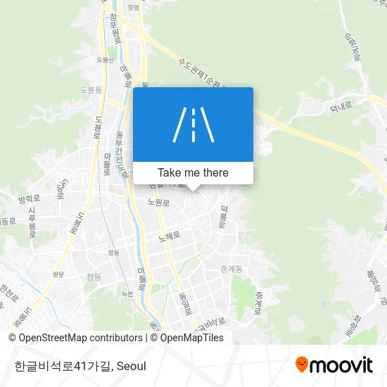 한글비석로41가길 map